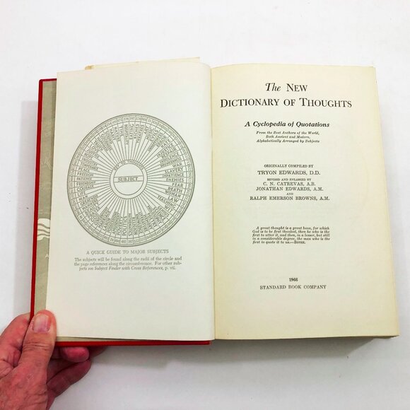The New Dictionary of Thoughts A Cyclopedia of Quotations 1966 HB - Picture 6 of 10